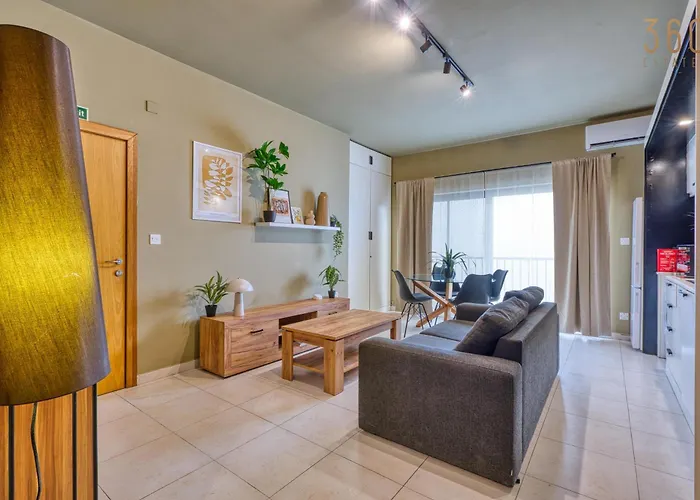 Paceville 1br In St Julians With Ac And Wifi By 360 Estates Apartamento *